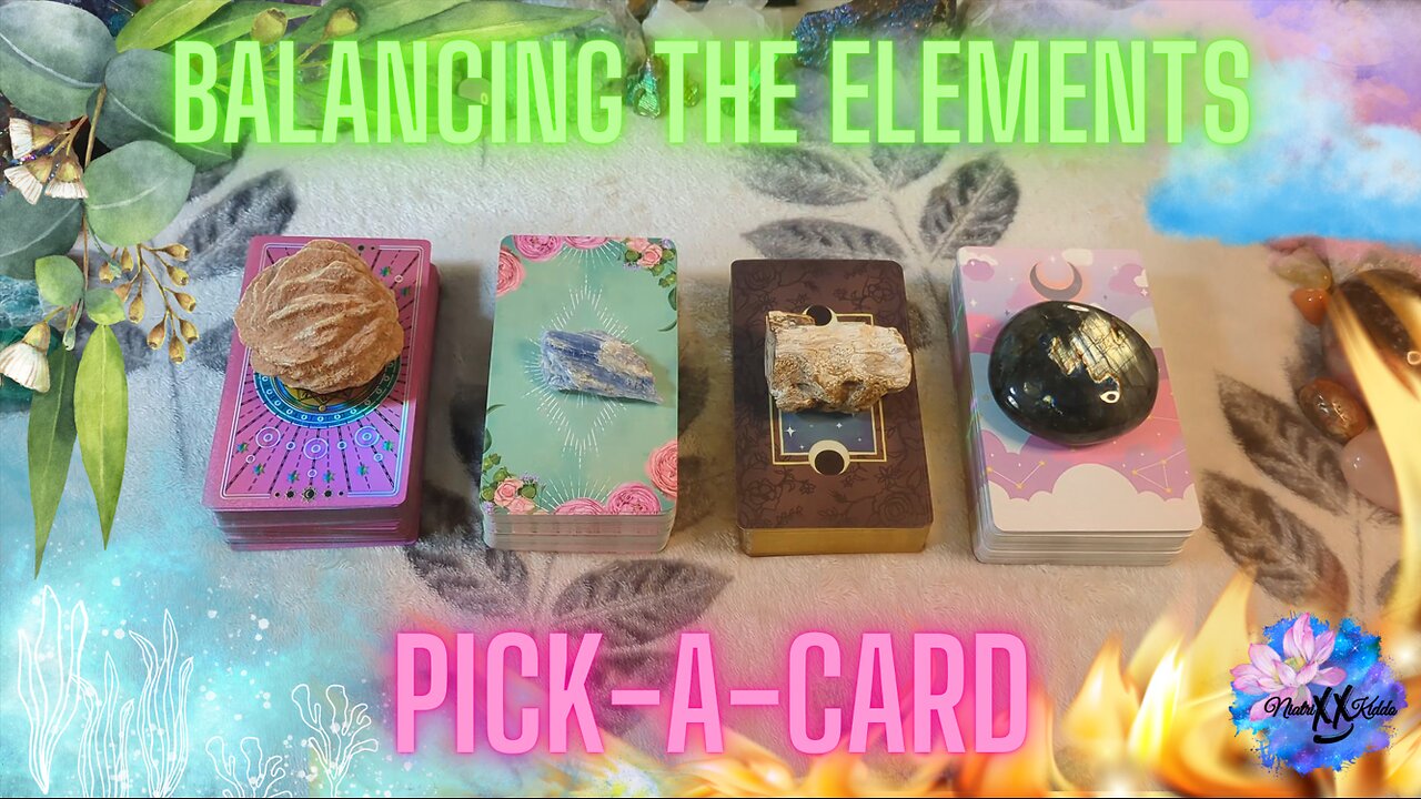 💨🌿Balancing The Elements💧🔥🎴 Pick-A-Card Reading🔮 #pickacard #tarot #elements #timeless