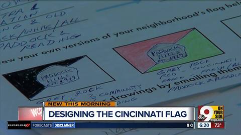 Fifty-two distinct flags for Cincy's 52 neighborhoods