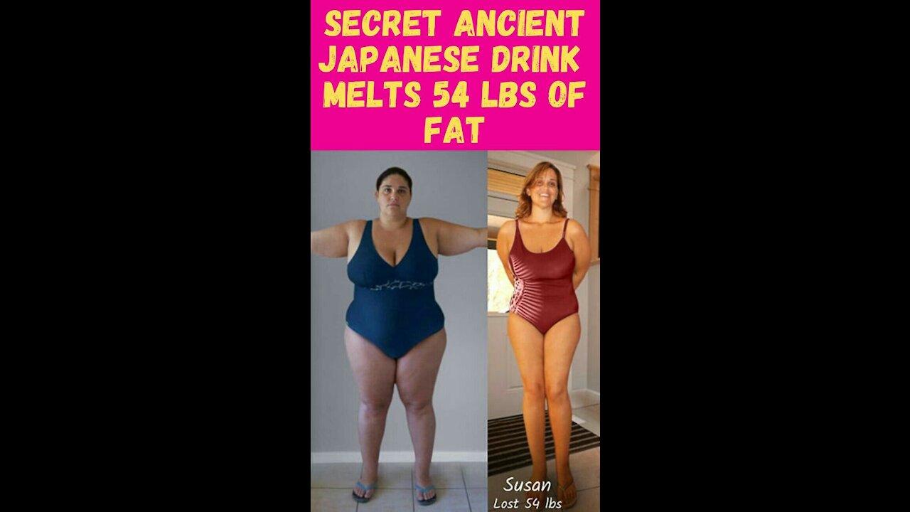 Ancient Japanese Tonic Will Helps You Lose Weight Like Never Before! Tried and Tested