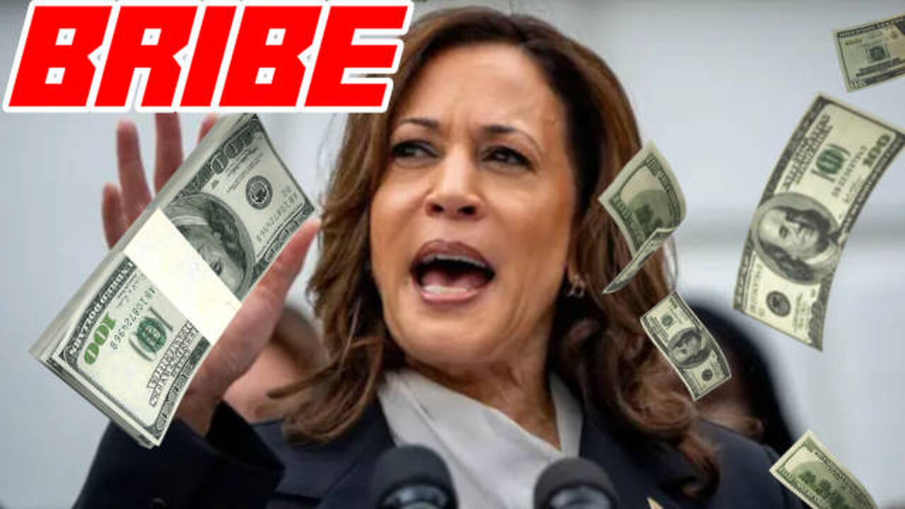 Kamala Has Resorted To Openly Bribing Black Men To Vote For Her