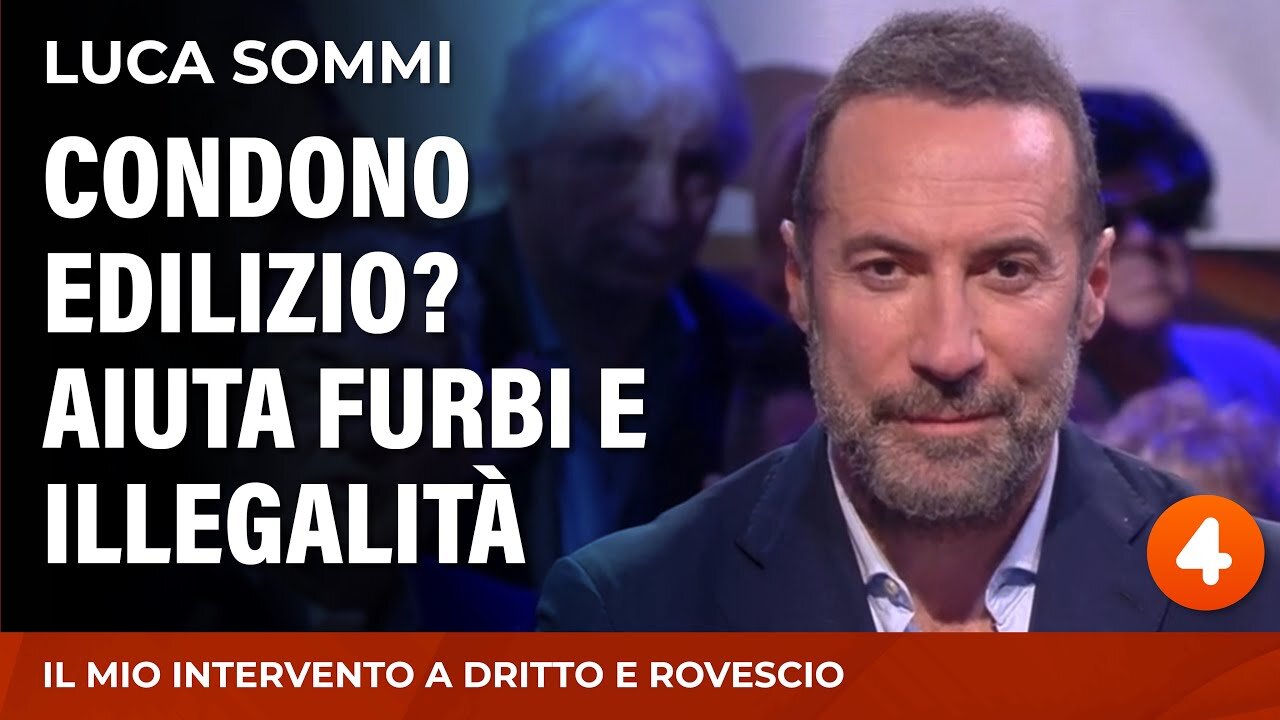 Luca Sommi in tv sul Condono edilizio del governo di Lady Aspen Merdoni💩...Aiuta furbi e illegalità.MERDALIA💩DOVE TUTTI I POLITICI SONO SCHIAVI E I CAMERIERI DEI BANCHIERI,MERDALIA💩UN PAESE DI MERDA DI POLITICI CORROTTI E UN POPOLO D'IDIOTI