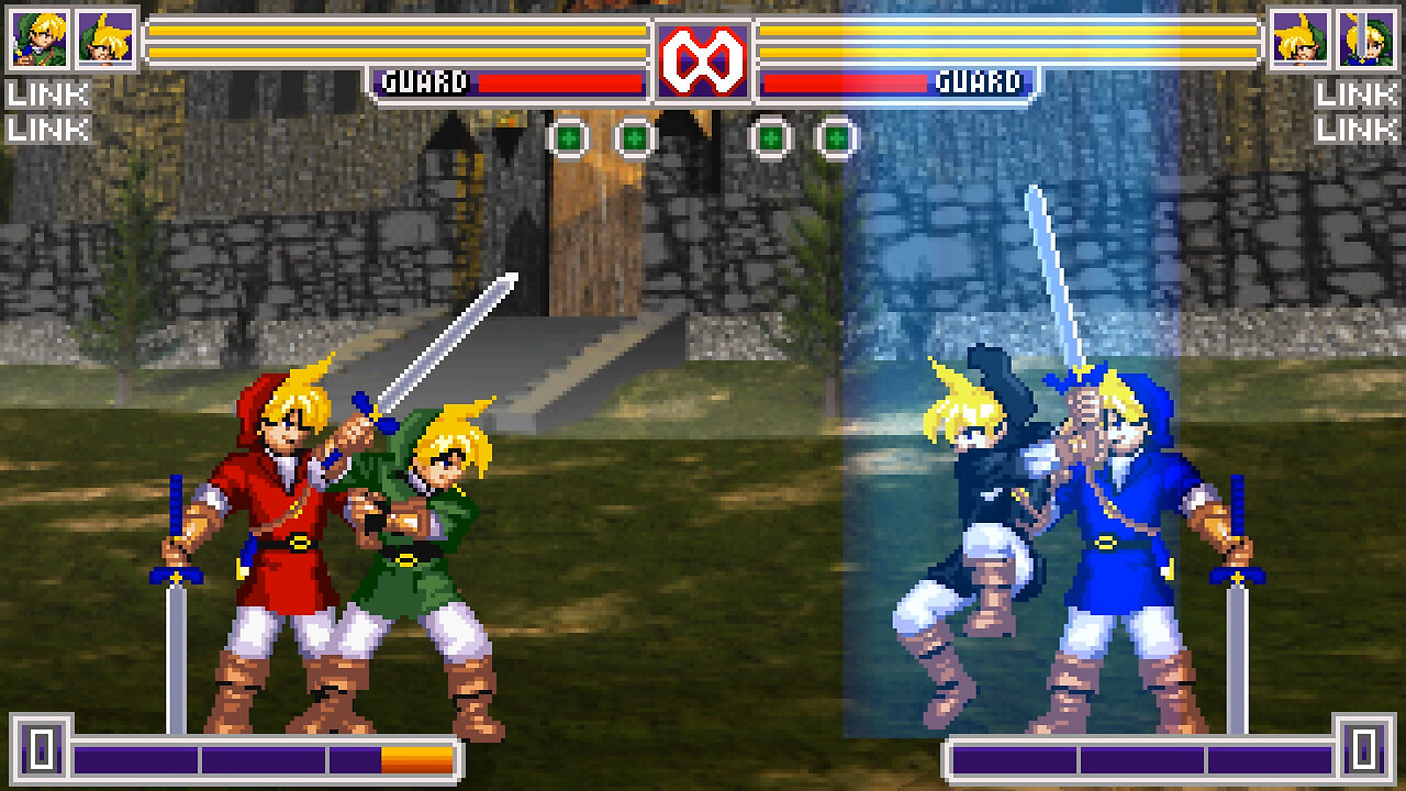 MUGEN - MICROmor's Link Edits - Link & Link vs. Link & Link - Download