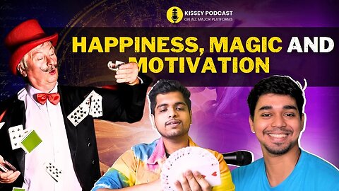 How to be Happy and motivated with magic of life. ft @jerrymagician
