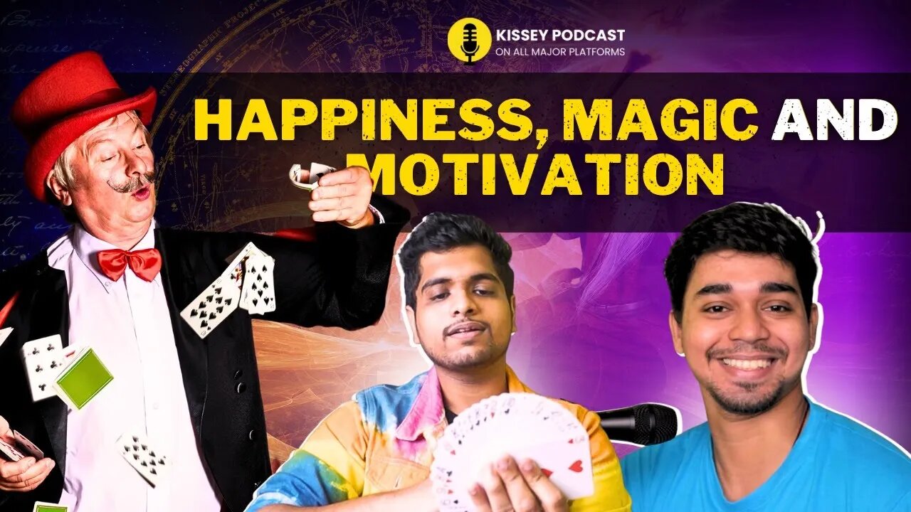 How to be Happy and motivated with magic of life. ft @jerrymagician