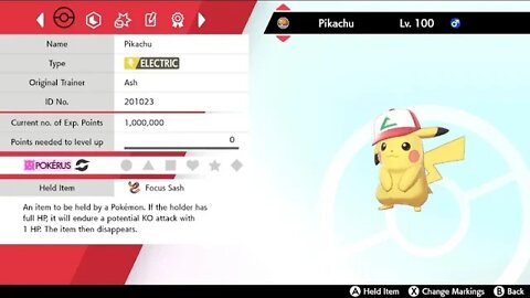 Ashs Pikachu