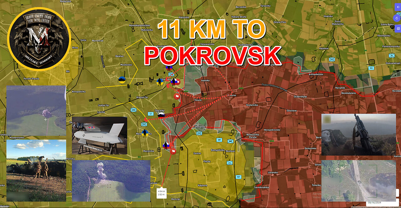 New Cauldrons On The Horizonš„ NATO Urgently Strengthens The Ukrainiansāļø Military summary 2024.08.16
