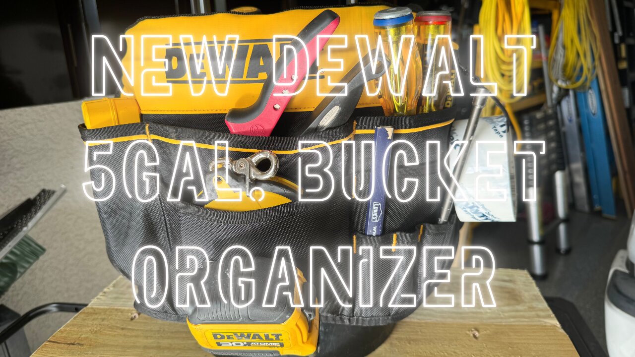 New Dewalt 5 gal organizer you need. #dewalt