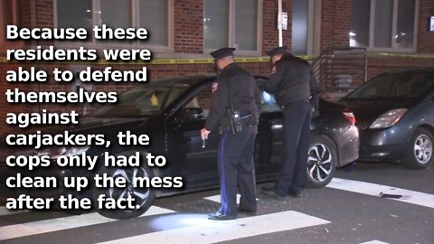 What do you call 3 Carjackers Shot Since January 1st in Philadelphia? A Good Start to the New Year!