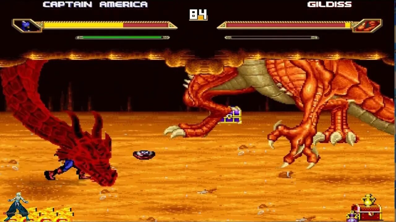 Mugen Battle Stormer: Classics Play As Captain America