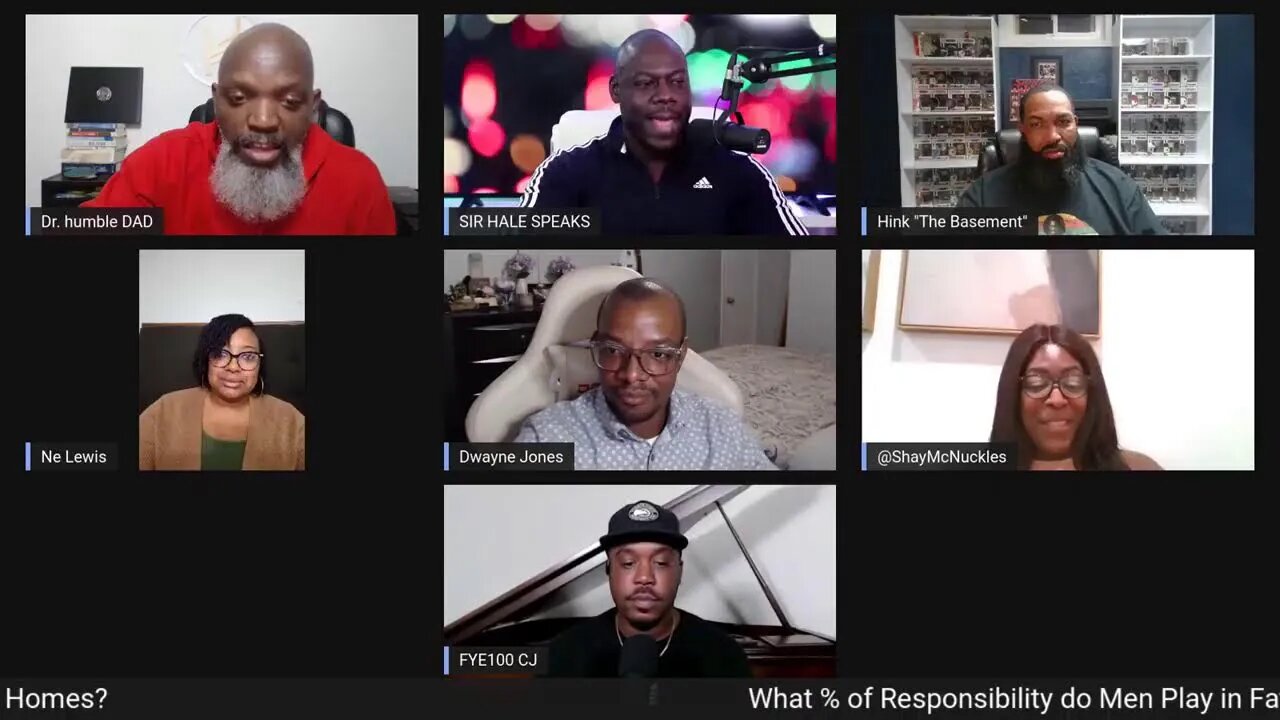 What % of Responsibility do Men Have in Fatherless Homes? @sirhalespeaks