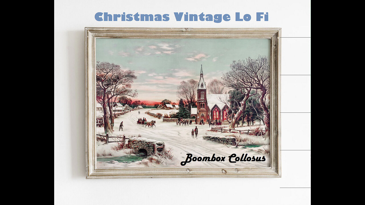 Christmas Song For Ya'll - Boombox Collosus (hip hop vinyl vintage)