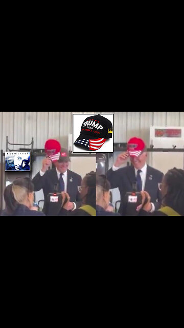 Joe Biden Puts On A Trump Hat As Pennsylvanians Roar In Laughter