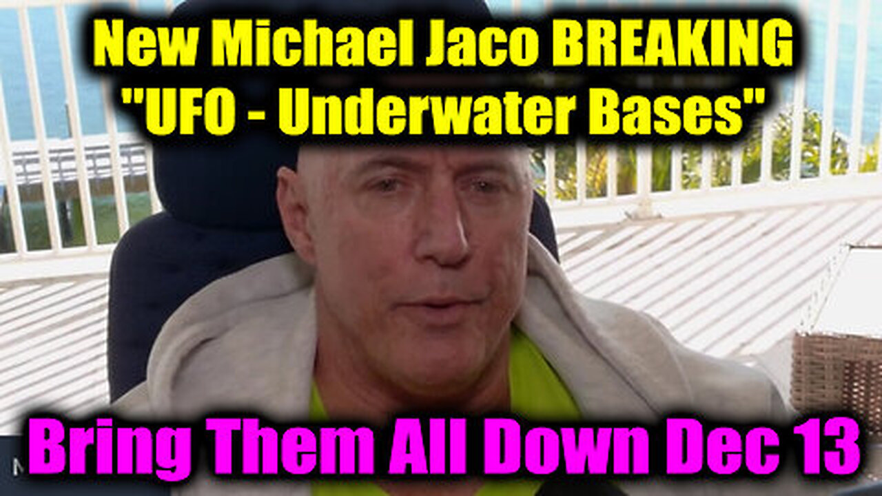 New Michael Jaco ''UFO - Underwater Bases'' - Bring Them All Down Dec 13