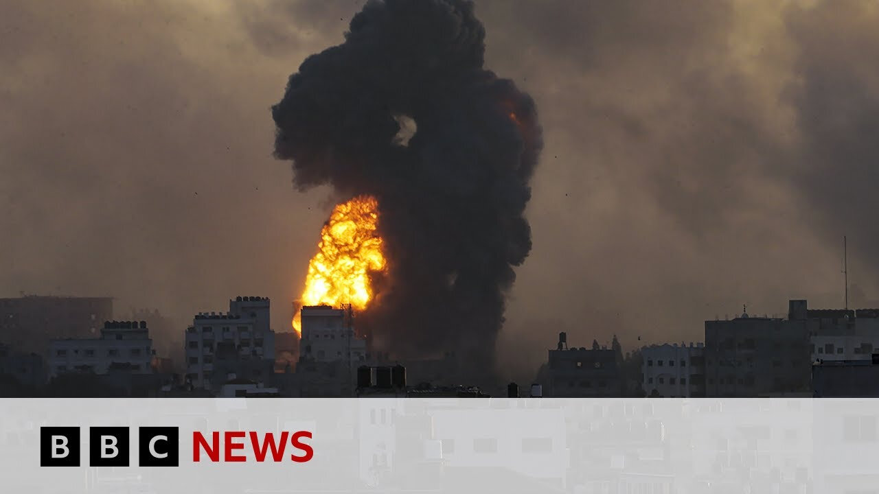 Israeli army says Gaza City completely encircled - BBC News - Arab Urdu News