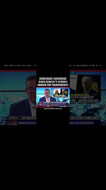 Democratic Shockwave: Biden-Kennedy's Historic Demand for Transparency!