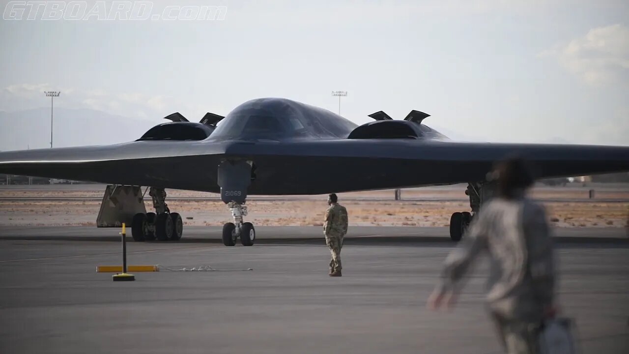 B-1B Lancer and B-2 Spirit Super Bowl LV flyover february 7 2021