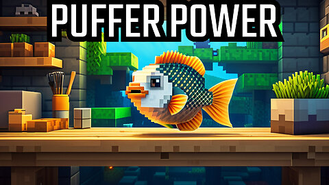 How To Make A Pufferfish Banner In Minecraft