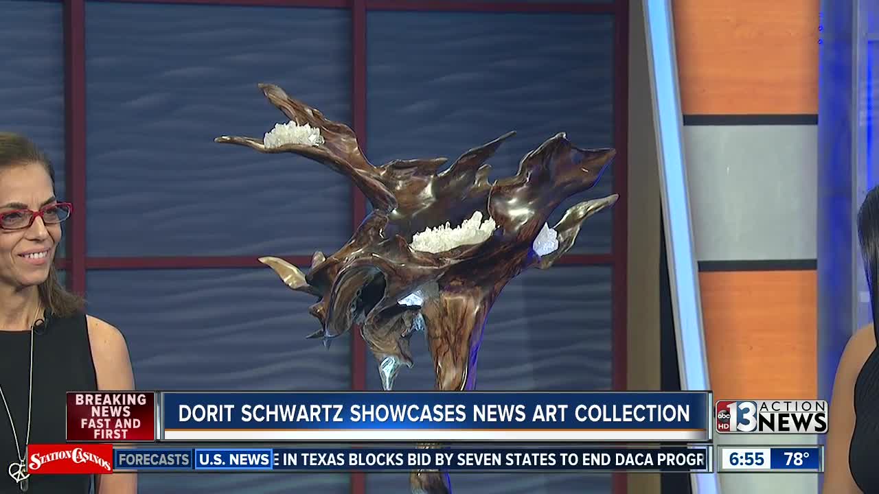 Dorit Schwartz showcases new art collection