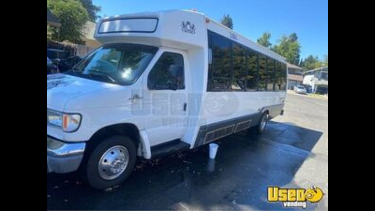 Diesel-Powered 1997 Ford E-450 Special Events Bus - Party Bus for Sale in California