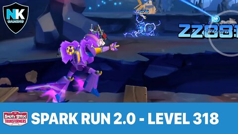 Angry Birds Transformers - Spark Run Series - Level 318 - Featuring Nautica