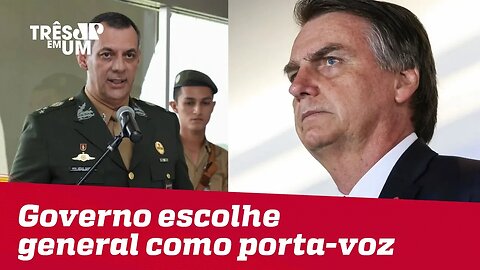 Bolsonaro escolhe General Otávio Santana do Rêgo Barros para ser porta-voz do governo