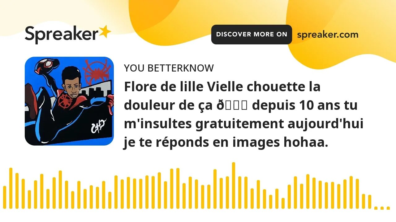 Flore de lille Vielle chouette la douleur de ça 😂 depuis 10 ans tu m'insultes gratuitement aujourd'h