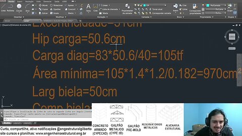 Como verificar pilares que girampilar sobre pilar Eng Estrutural