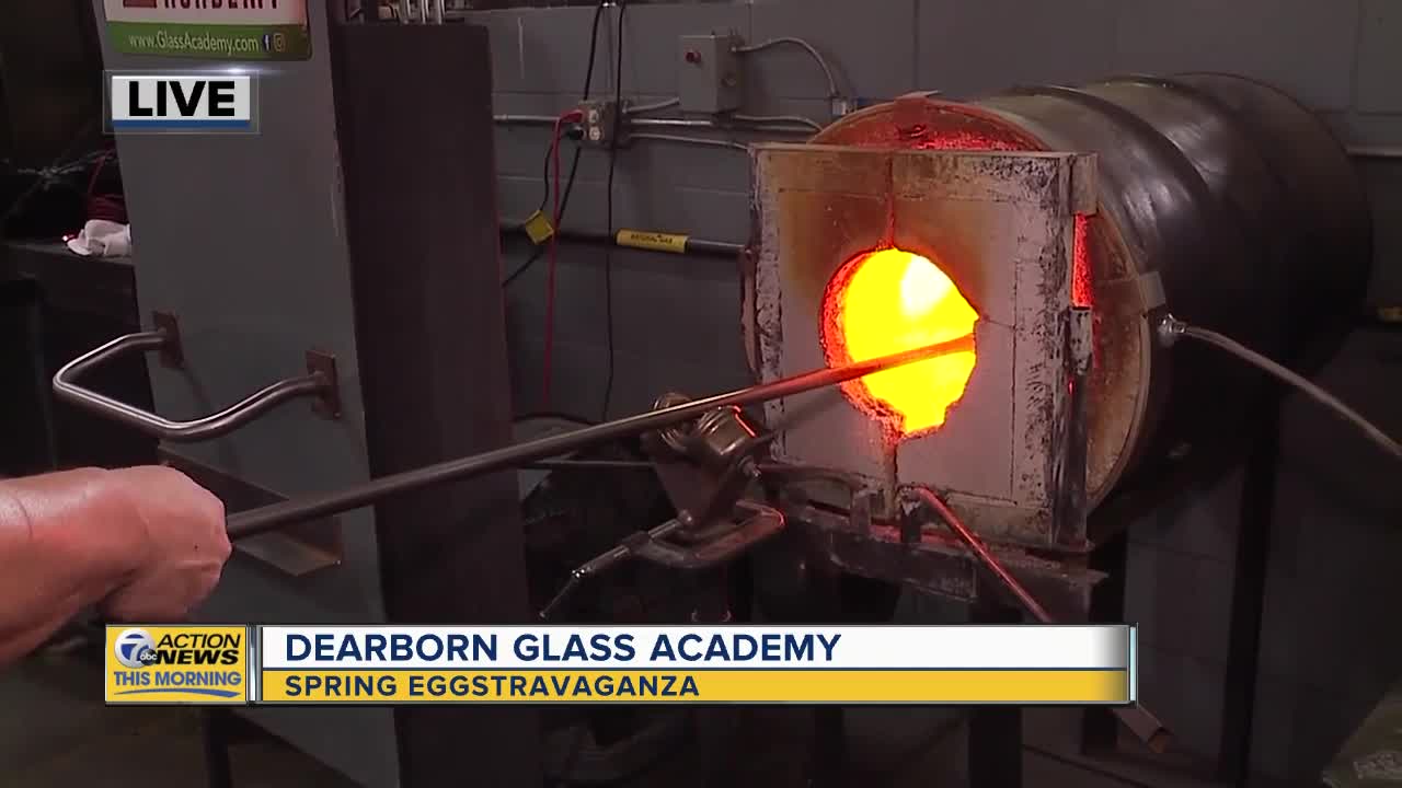 Dearborn Glass Academy for Spring Eggstravaganza