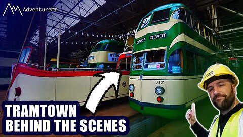 Hidden Secrets Of Blackpool's Historic Tramtown Depot