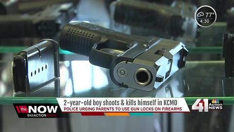 Gun safety top-of-mind after toddler kills self