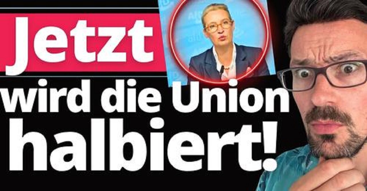 Alice Weidel bringt CDU zum beben!