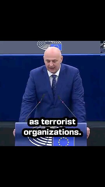 Croatian MEP, Mislav Kolakušić, In The EU Parliament -Declares MSM As Terrorist Organisations
