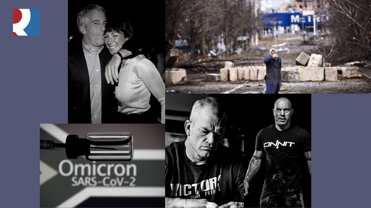 V WRECKS JOCKO WILLINK & JOE ROGAN, OMICRON, GHISLAINE , UKRAINE & CHICAGO'S A WARZONE