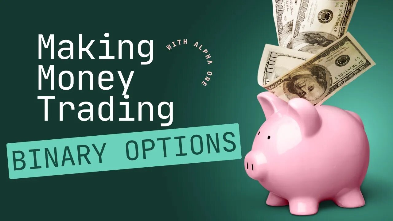 Makeing Money Trading Binary Options Trading Live at Two Brokers