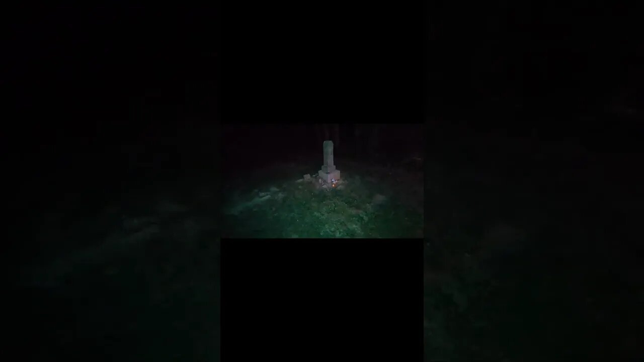 Spirit Activates Ghost Hunting Ball During Cemetery Investigation! #shortsfeed