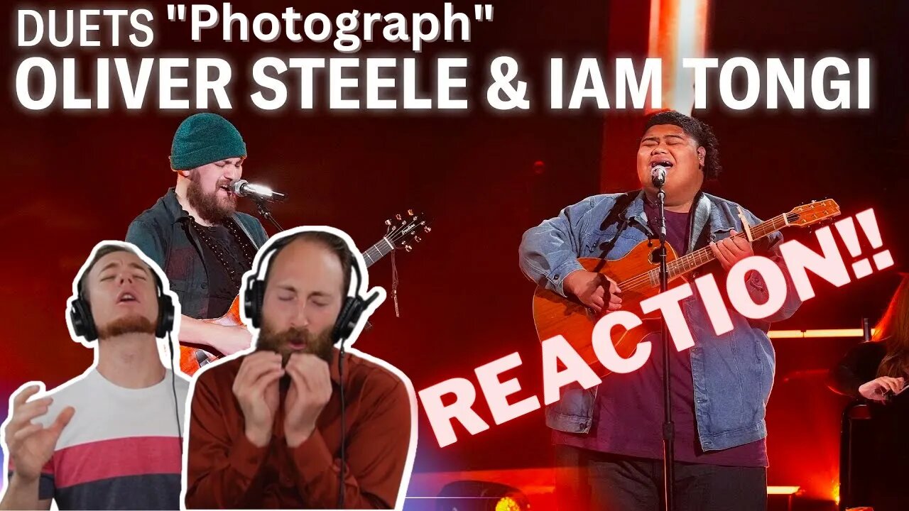 Reaction to Beautiful Iam Tongi & Oliver Steele cover of Ed Sheeran's "Photograph" - American Idol