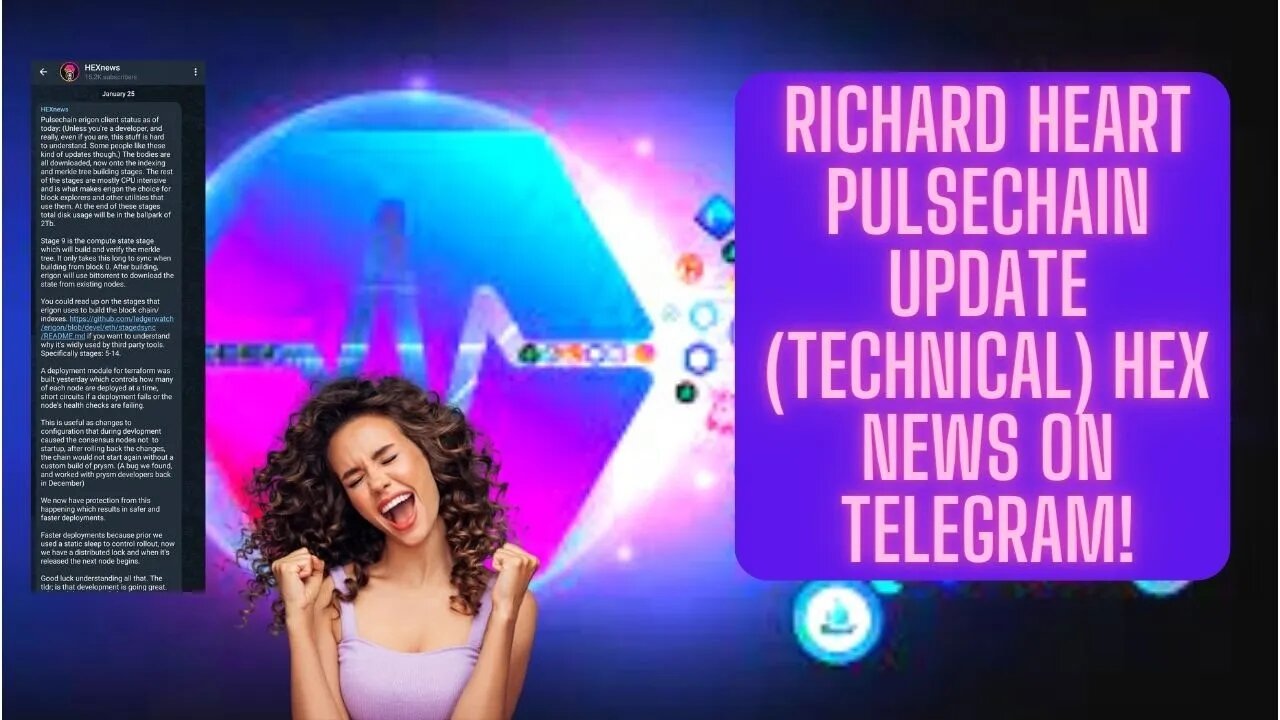 Richard Heart PULSECHAIN UPDATE (technical) Hex News On Telegram!