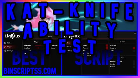 ROBLOX KAT "Knife Ability Test" Script - LOTS OF FEATURES *PASTEBIN 2023*