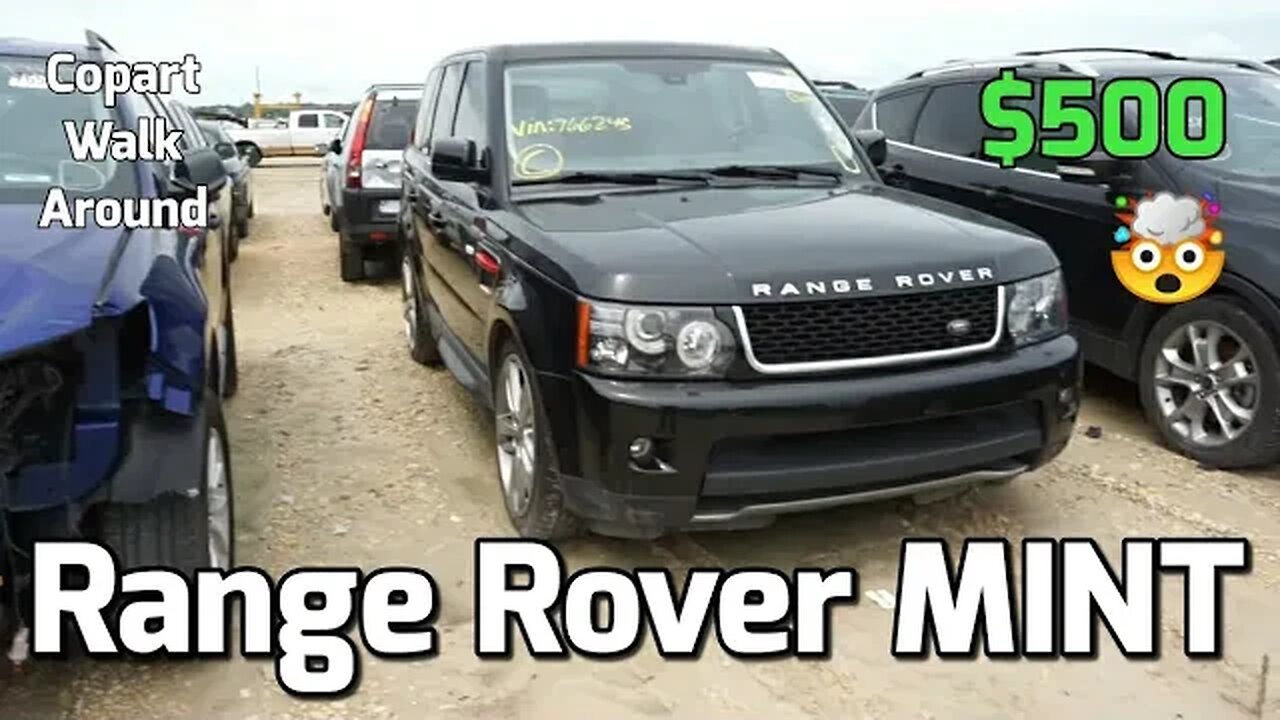 RANGE ROVER MINT ONLY $500 COPART WALK AROUND