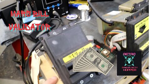 Older Mars Bill Acceptor AL4-R1 Tare Down & Clean / Lets See What Makes It Work