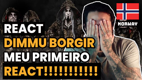 DIMMU BORGIR - The Sacrilegious Scorn (Brazilian Reacts) NORWAY