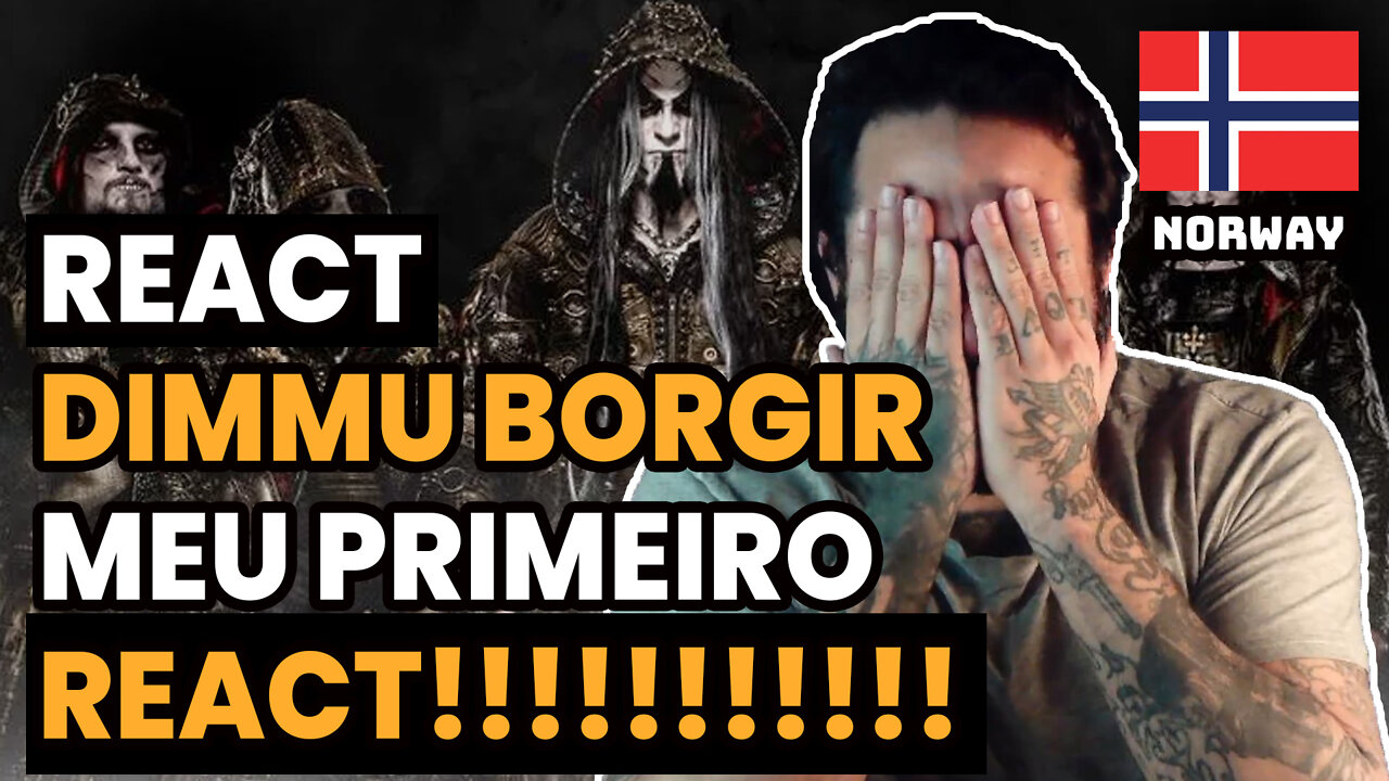 DIMMU BORGIR - The Sacrilegious Scorn (Brazilian Reacts) NORWAY