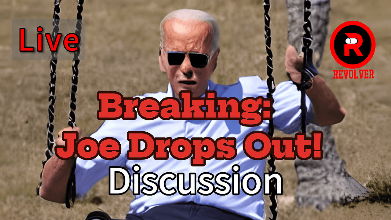 Breaking: Joe Biden Drops Out! Discussion