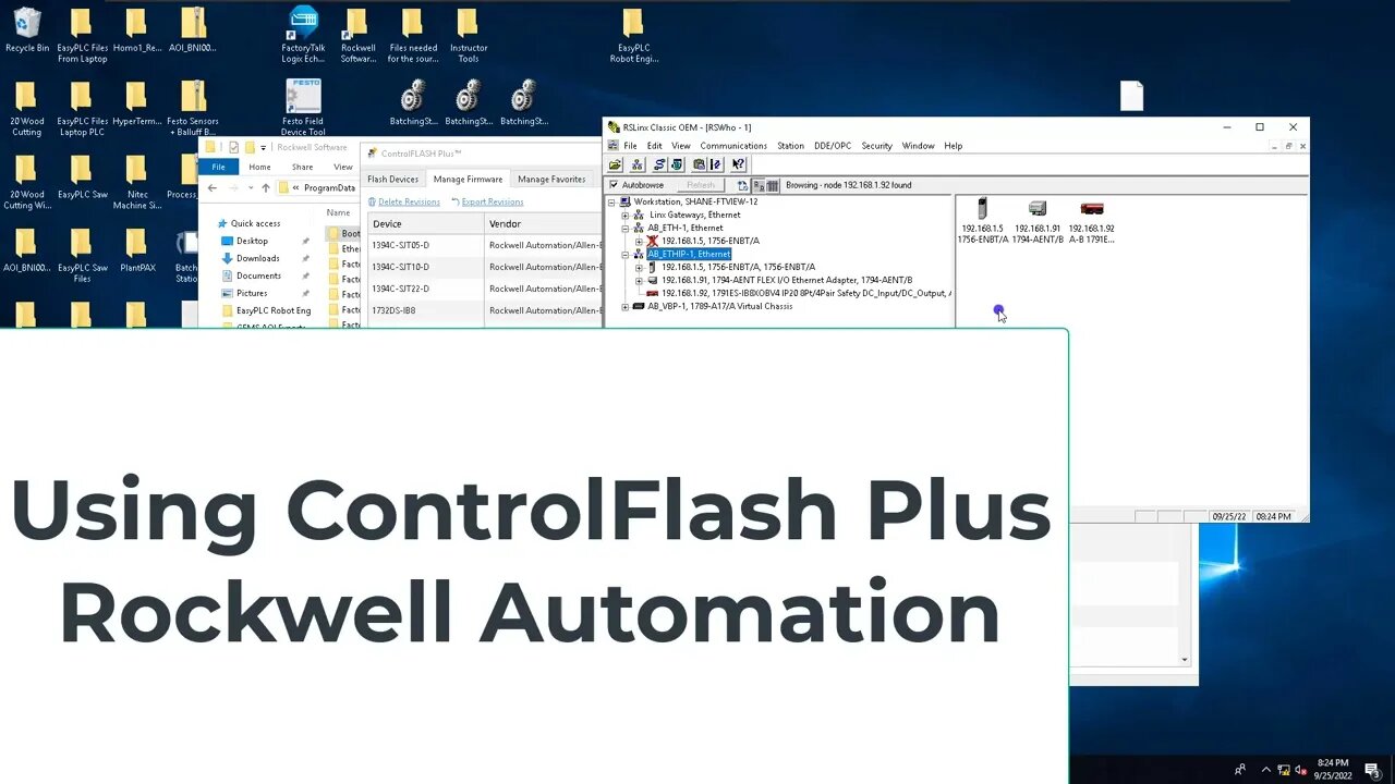 Allen Bradley's ControlFlash Plus | Flashing Multiple Devices