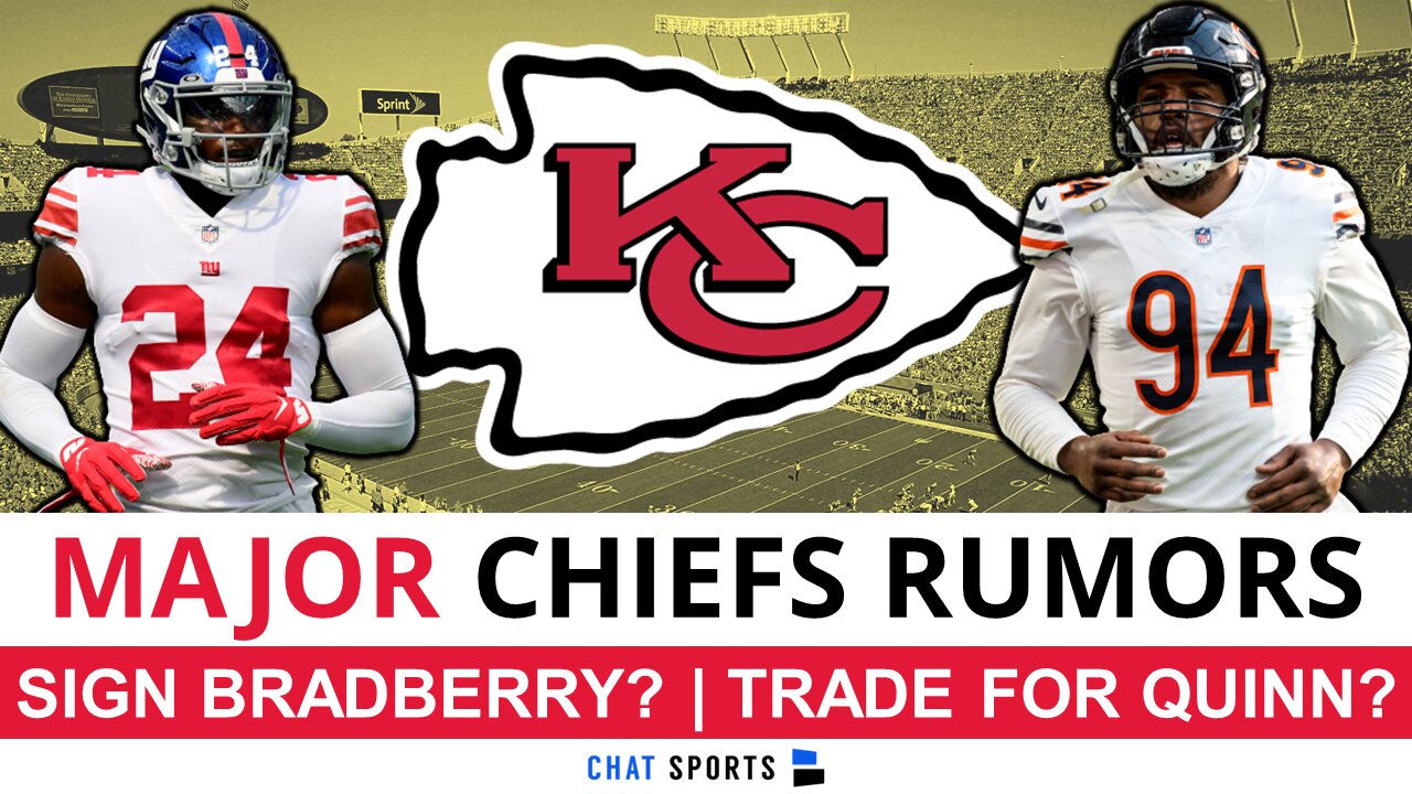 Kansas City Chiefs Rumors: Sign James Bradberry AND Trade For Robert Quinn?