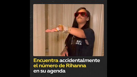Fan consigue accidentalmente el número de Rihanna y la respuesta lo deja atónito