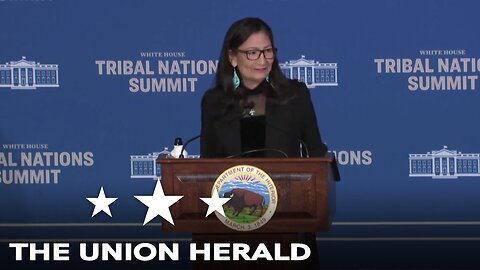 Interior Secretary Haaland Delivers Remarks at the 2024 White House Tribal Nations Summit