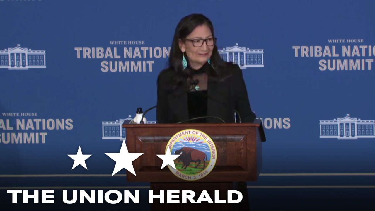 Interior Secretary Haaland Delivers Remarks at the 2024 White House Tribal Nations Summit