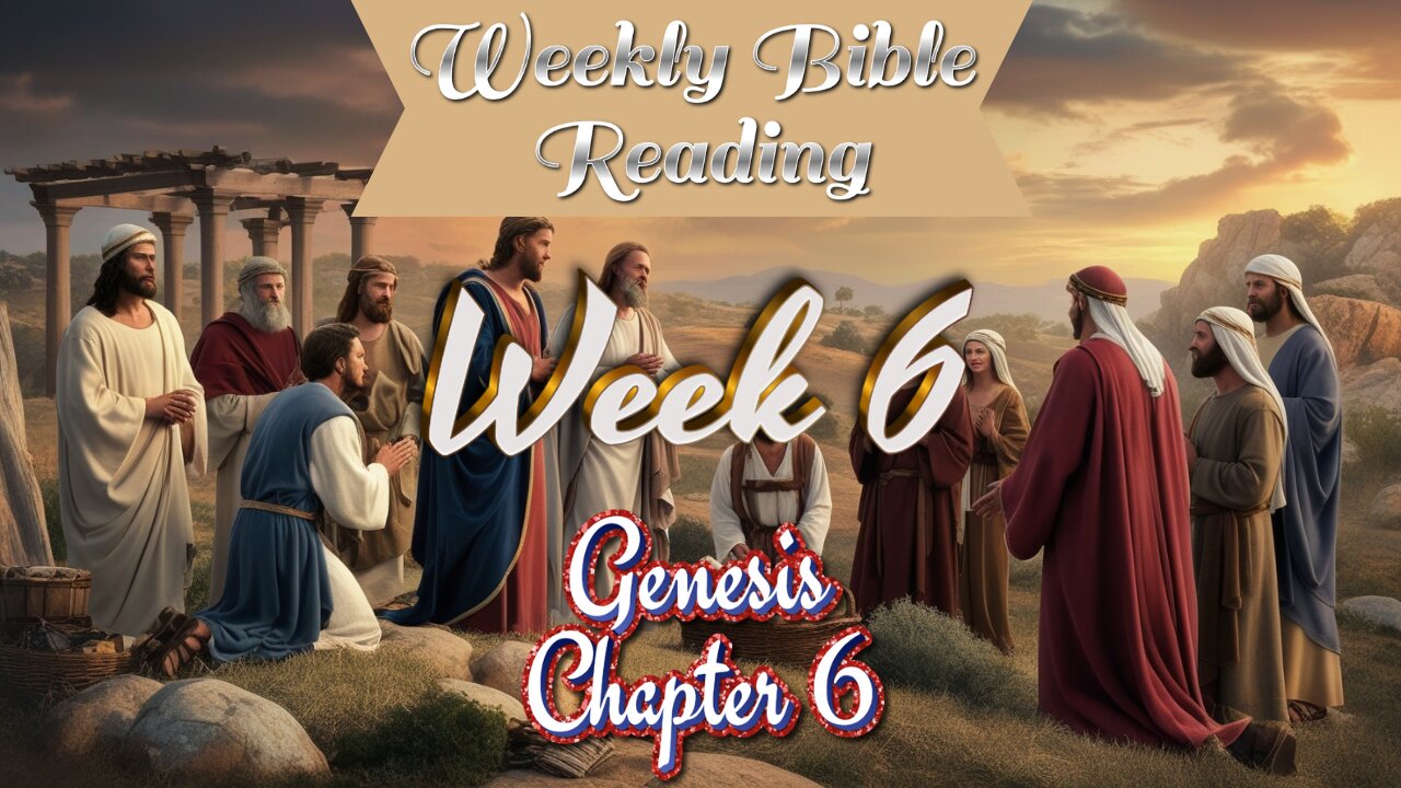 ✝️Bible Study Sunday: Dive Into Genesis Chapter 6!🌎