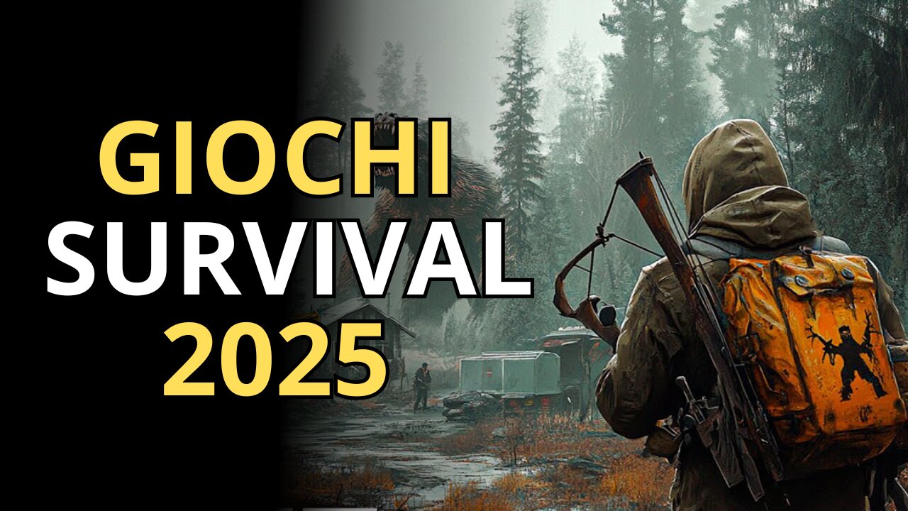 TOP 20 Videogiochi SURVIVAL in Uscita 2025